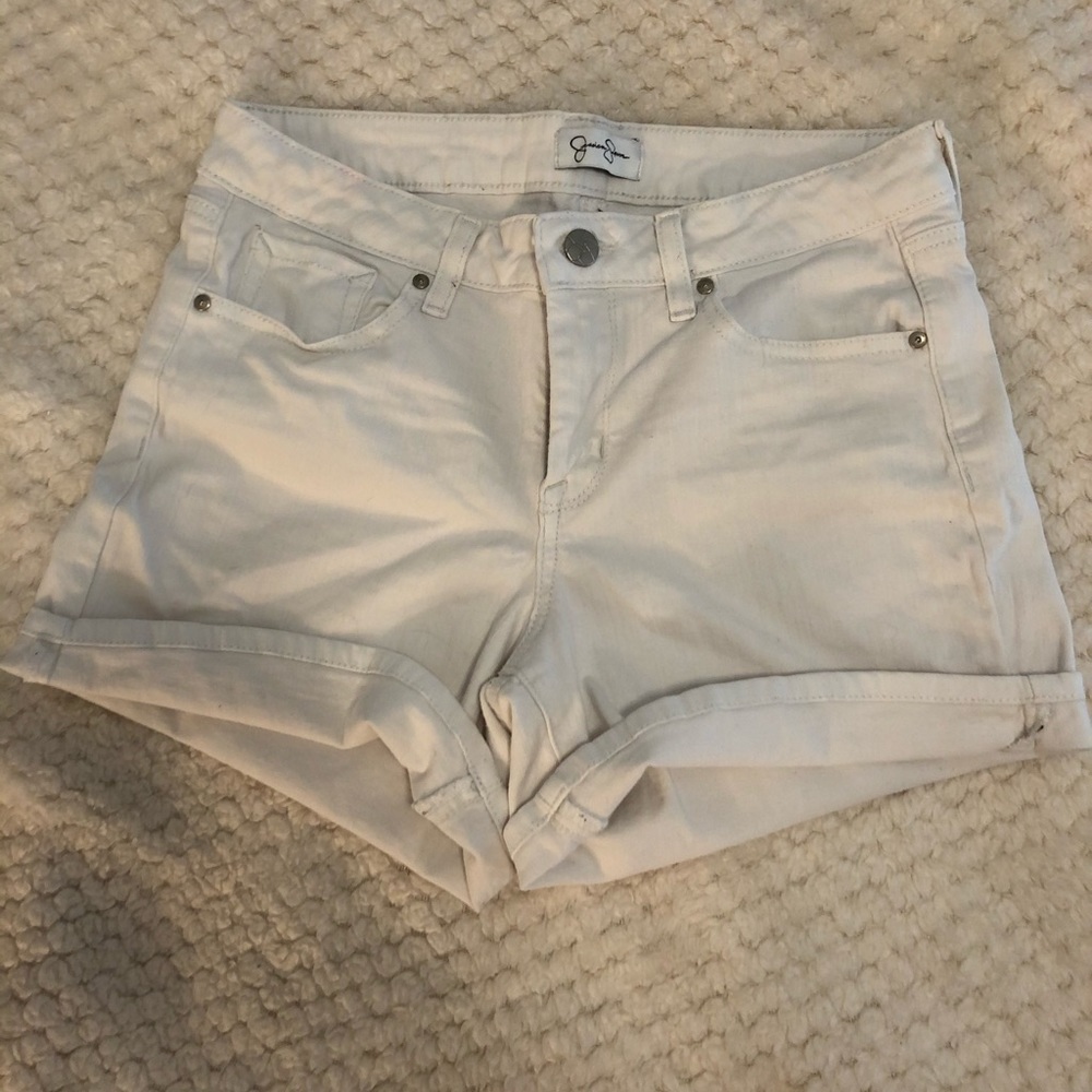 White Jessica Simpson shorts